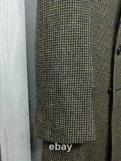 1970s vintage Hart schaffner & marx classic all worsted tweed suit over coat 40R