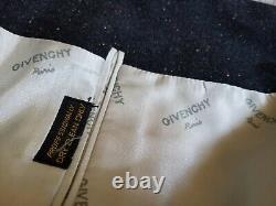 42L Atomic Vintage GIVENCHY Paris fleck tweed 2-Piece Suit Jacket Pants 36 X 32