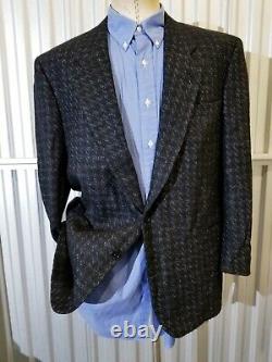 42R Vintage Givenchy ATOMIC ICONIC Wool Tweed Jacket sport Coat