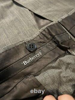 BURBERRY VTG Mens Blazer Jacket Suit Full Suit Pants