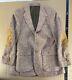 Fioravanti New York Men's Vintage Tweed Shooting/hunting Suit Blazer Jacket Elbo