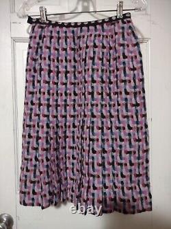Gorgeous Vintage Women's Custom Made Tweed Silk Lined Skirt Suit Size 4-6