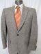 Harris Tweed Vtg Herringbone Brown Wool Scotland Sport Coat Saks Fifth Ave