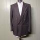 Hugo Boss Wool Silk 38r Tweed Double Breasted Vtg Blazer Jacket