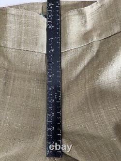 Lauren Ralph Lauren Blazer Vintage 100% Silk Tweed Suit Jacket Sz 8 Pants Sz 4