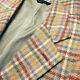 Mint Vtg Trad Ivy Heavy Tweed Plaid Check Sport Coat Usa 38 Wm Fox J Press