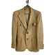 Macall Fifth Avenue Blazer Vintage Camel Wool Tweed Hunt Jacket Patch Pockets