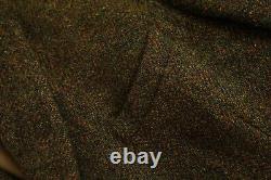 Men Harris Tweed Suit Wool Green Vintage 90's Made in UK EU52 uk/US42 HD111