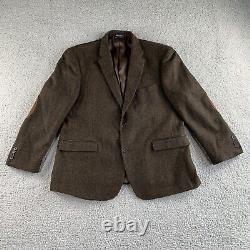 NEW Vintage Tommy Hilfiger Blazer Mens S44 Wool Sport Coat Jacket Elbow Patch