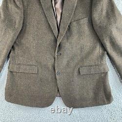 NEW Vintage Tommy Hilfiger Blazer Mens S44 Wool Sport Coat Jacket Elbow Patch