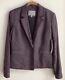 Nwt Nordstrom Classiques Entier Vintage Purple Tweed Jacket Suit Coat Blazer