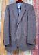 Nwt Vintage Lands End Men's Houndstooth Wool Tweed Sport Coat Jacket 40 Long