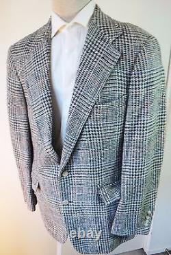 POLO Ralph Lauren 38r 40r preppy silk vintage suit jacket blazer sport coat vtg