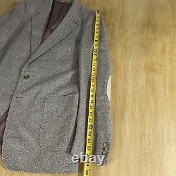 Portland Shop Suit 3 Pc Set Mens 42 Extra Long Tweed Wool Donegal Pants 33x34