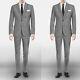 Tweed Business Men Suit Jacket Prom Wedding Groom Party Blazer Pants Houndstooth