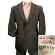 Vintage Orvis Harris Tweed Mens Blazer Size 44 Sport Coat Two Button Jacket Suit