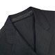 Vtg 40 R Oxxford Clothes Charcoal Grey Pinstripe Flannel Weight Suit Made Usa