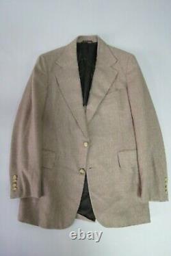 VTG Bergdorf Goodman Specked tweed sport jacket and vest Ensemble 38 R