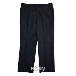 VTG Brooks Brothers 346 Pinstriped Suit Mens 43R Wool 38X28 Pant Navy Adult