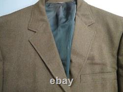 VTG J Press Union made USA Speckled tweed Full canvas three button suit 42 R