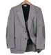 Vtg Phoenix Gray Donegal Flecked Tweed 3pc Suit Jacket Pants Vest 36 R