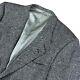 Vtg Valentino 2 Button Men's Virgin Wool Suit Jacket Tweed. 40