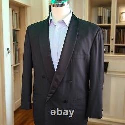 Versace Double Breasted Shawl Collar Tuxedo Jacket 44R 54it White Label