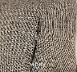 Vintage 3 Piece Gray Nailhead Weave Ivy Tweed Suit 1960s 1970s 37/38