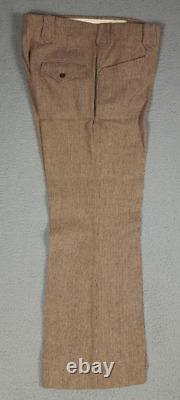 Vintage 70's PENDLETON High Grade Western Wear 2 Piece Suit Brown 40R 34x27