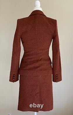 Vintage Austin Reed Tweed Wool Suit Size 2