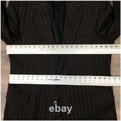 Vintage Brooks Brothers Mens Suit 2 Piece Set Size 42R Jacket Blazer Pants Wool