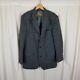 Vintage Brooks Brothers Plaid Tweed Wool Sport Coat Blazer Jacket Mens 45l Usa