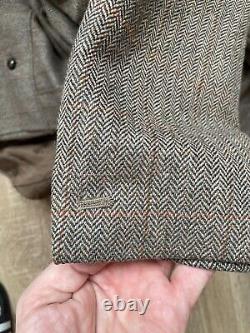 Vintage CORDINGS PICCADILLY Men's Wool Tweed Suit Size L Made in Scotland