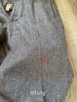 Vintage CORDINGS PICCADILLY Men's Wool Tweed Suit Size L Made in Scotland