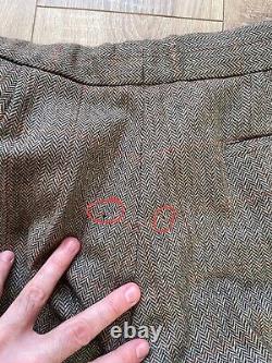 Vintage CORDINGS PICCADILLY Men's Wool Tweed Suit Size L Made in Scotland