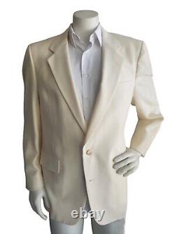 Vintage Christian DIOR Monsieur Hopsack SportCoat Jacket Blazer 42R