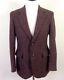 Vintage Euc Corbin Ltd. Brown 100% Wool Tweed 3/2 Roll Blazer Canvassed 38 R