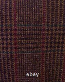 Vintage EUC Willis & Geiger 100% Wool Tweed Norfolk Jacket Blazer Hunting 42 L