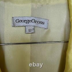 Vintage George Gross Tweed Skirt Suit Size 12 Easter Colours