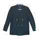 Vintage Gucci Italy 100% Wool Blazer Sport Jacket 50 R Navy Blue Gold Men's