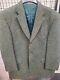 Vintage Handwoven Donegal Tweed Blazer Sport Coat 100% Wool Jacket 44r