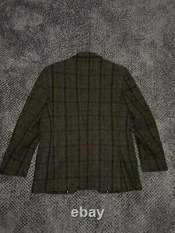 Vintage Harris Tweed Custom Scottish Wool Sport Coat Blazer Jacket