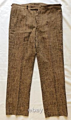 Vintage John Varvatos -suit-2 Piece-brown-made In Italy-nyc Sample Sale