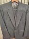 Vintage Mens Flannel Wool Suit 3 Piece 40 Jacket 34 31 Pants Vest 60s 70s Mint