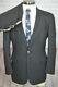 Vintage Mens Gray Flannel Wool Classic Fit 2 Piece Suit 38r Jacket 35/26 Pant