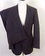 Vintage Nwot Gant Usa Men's 2 Pc Gray Glen Plaid 2 Pc Wool Business Suit 38 R