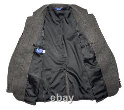 Vintage Pendleton Blazer Sport Coat Mens 46 / Large Tweed Wool Jacket USA Gray