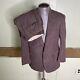 Vintage Polo Ralph Lauren Wool Suit Size 37s 32x26 Herringbone Usa Made