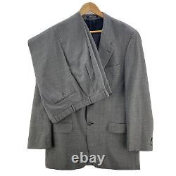 Vintage Ralph Lauren Suit Men's 42T Gray Tweed 2 Button 100% Wool 2 Piece Suit
