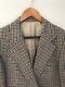 Vintage Stanley Blacker Tweed Multicolor Houndstooth Blazer 42r Unique